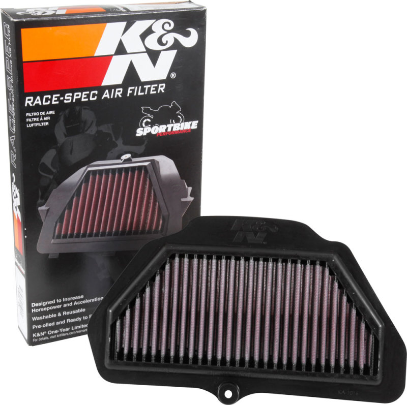 Kawasaki ZX-10R Direct Fit Air Filters - K&N Engineering - Race Specific - 2016
